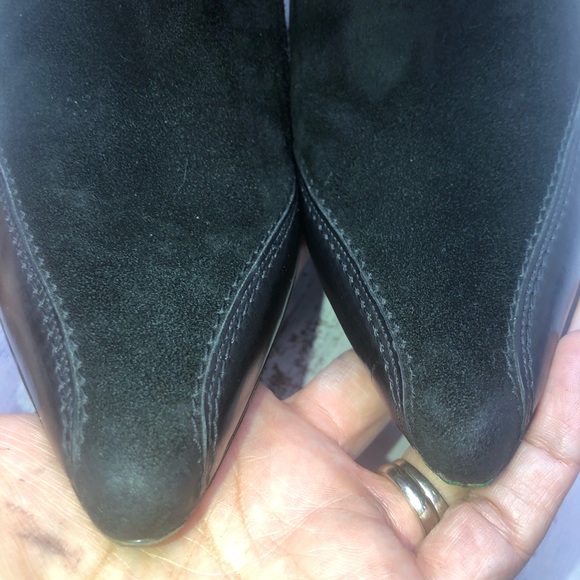 Donald J Pliner black leather & Spanish ankleboots - Picture 6 of 8